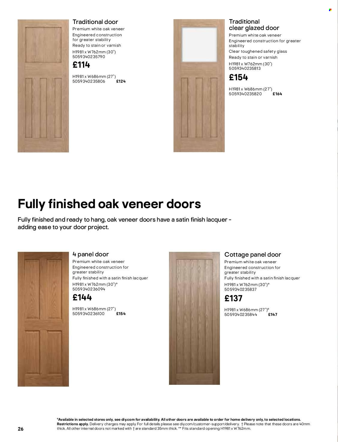 B&Q offer. Page 26