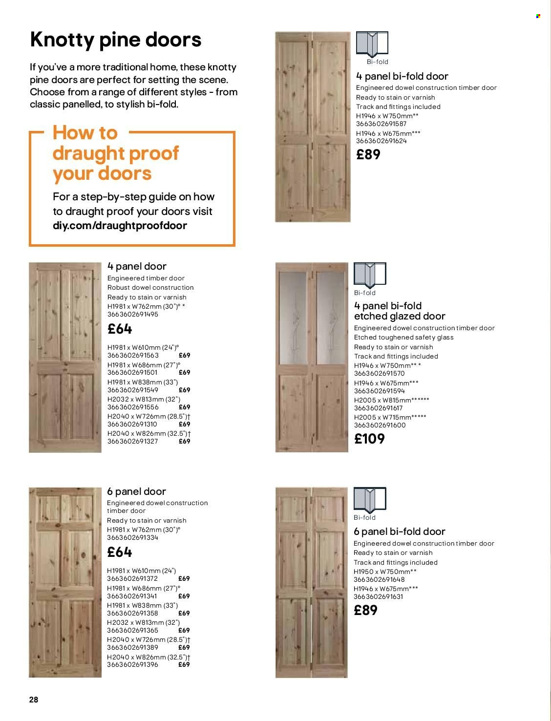 B&Q offer. Page 28
