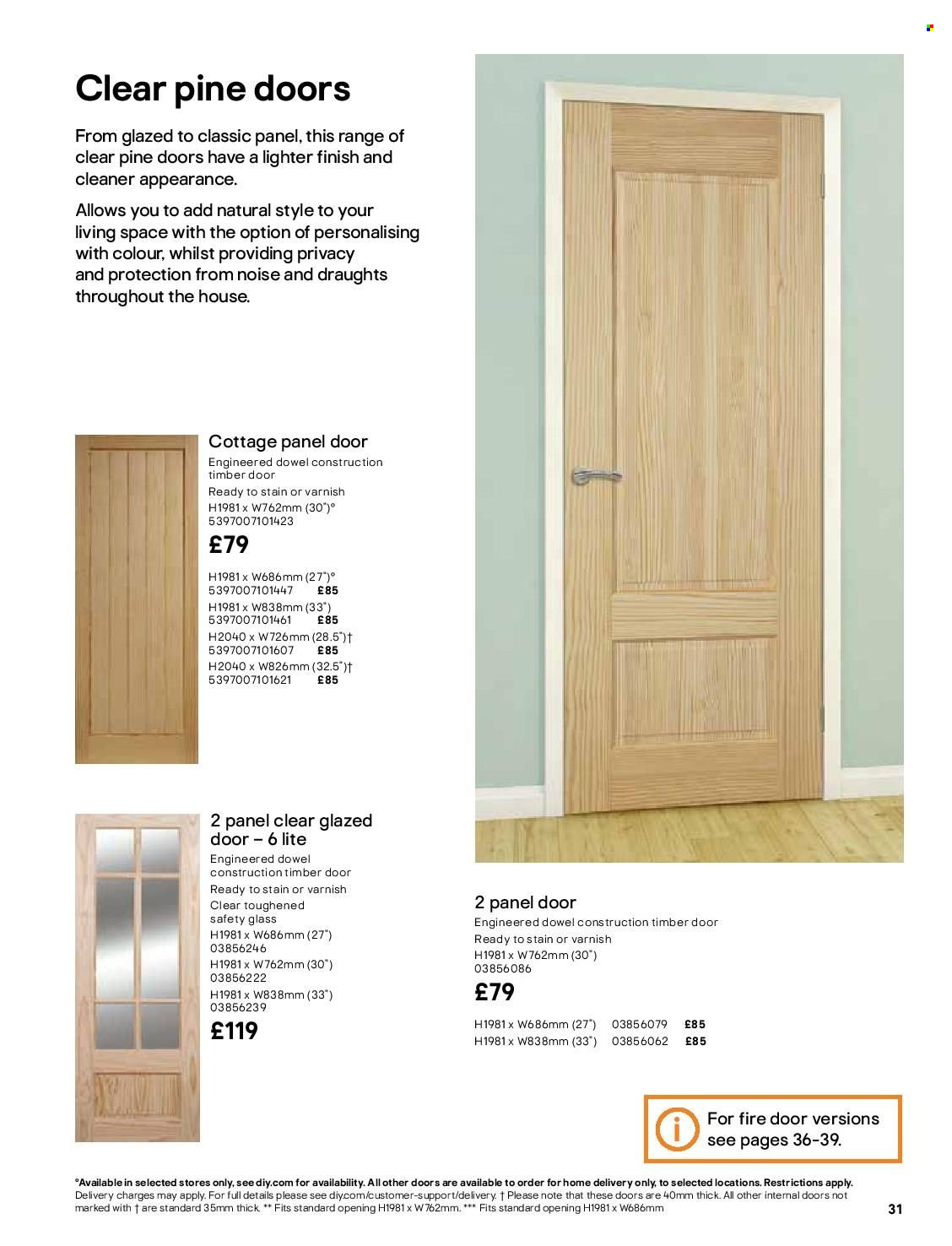 B&Q offer. Page 31