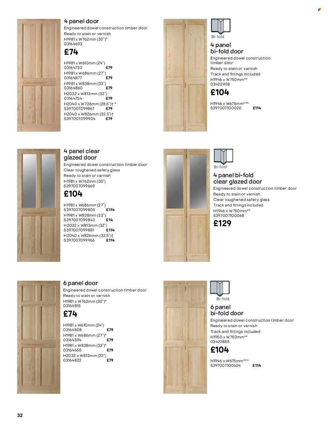 B&Q offer. Page 32