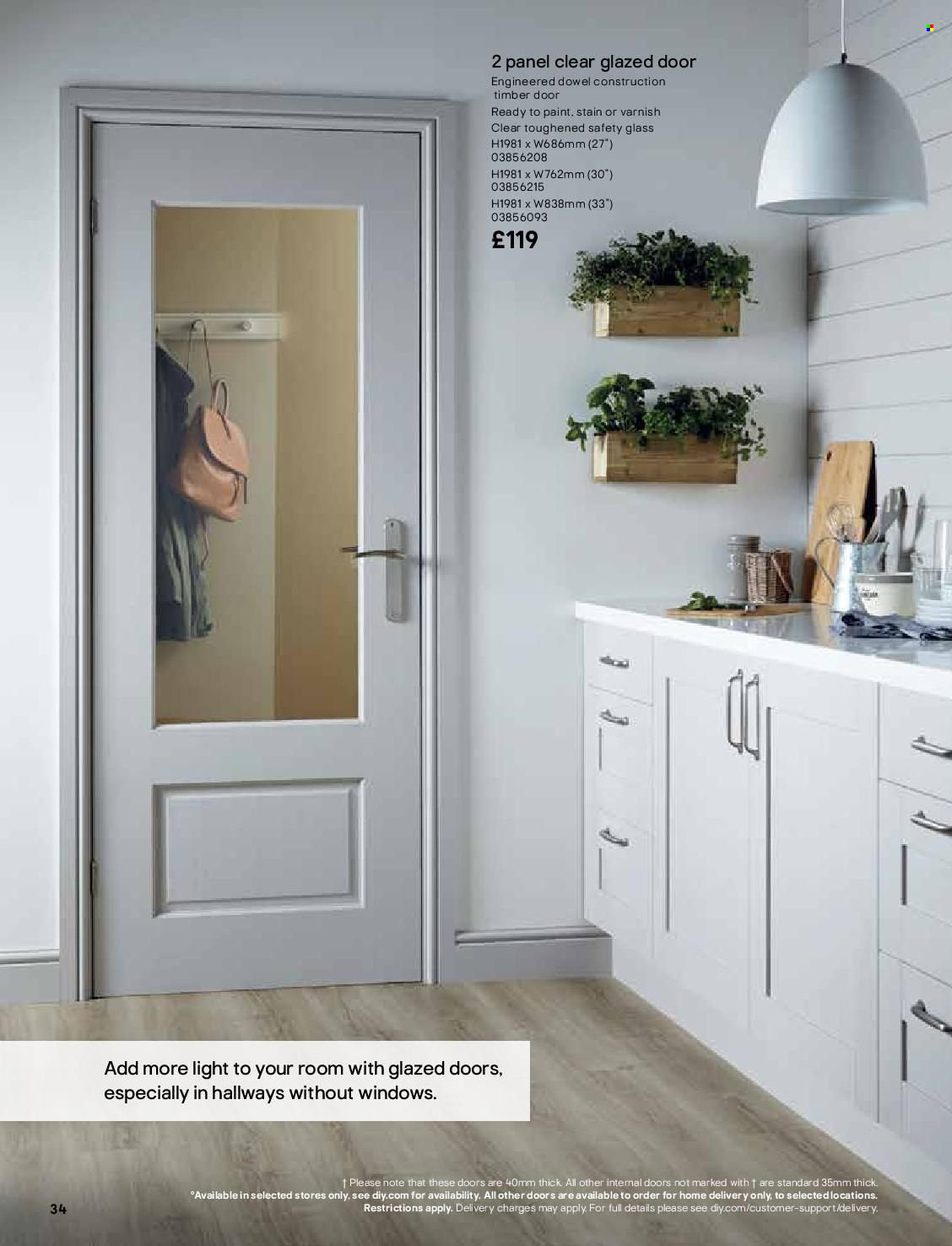 B&Q offer. Page 34
