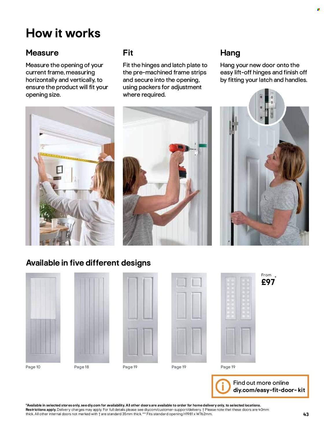 B&Q offer. Page 43