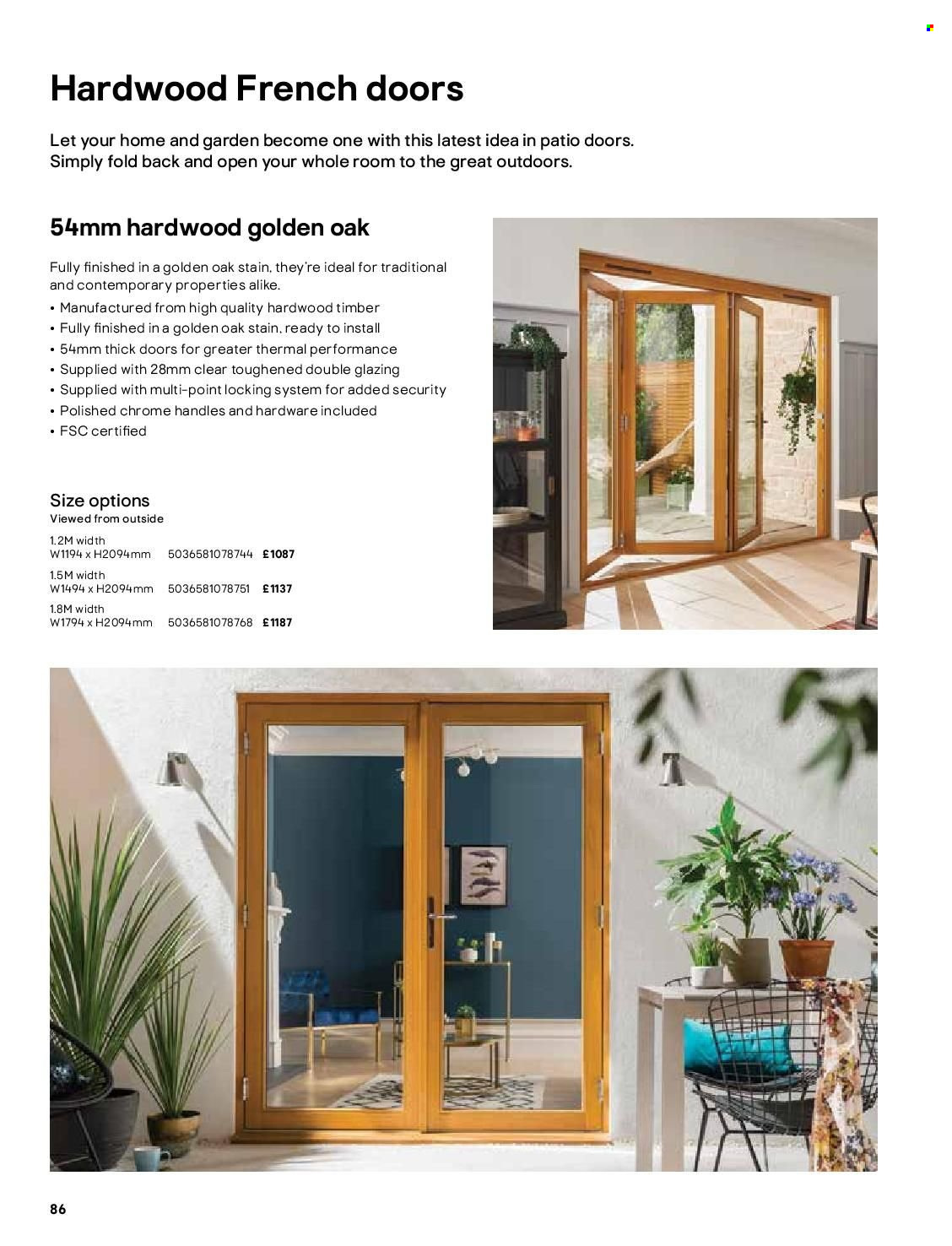 B&Q offer. Page 86