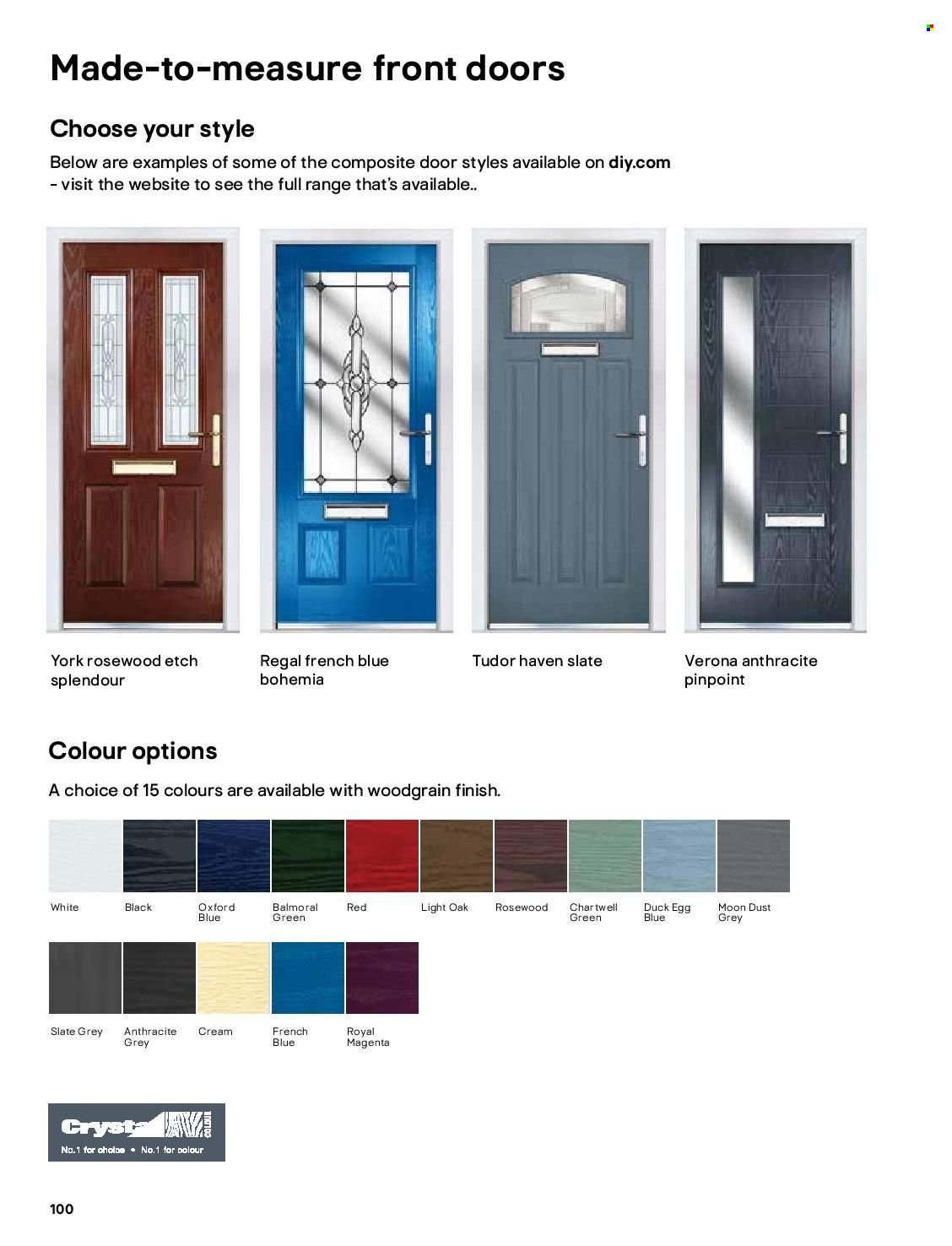 B&Q offer. Page 100