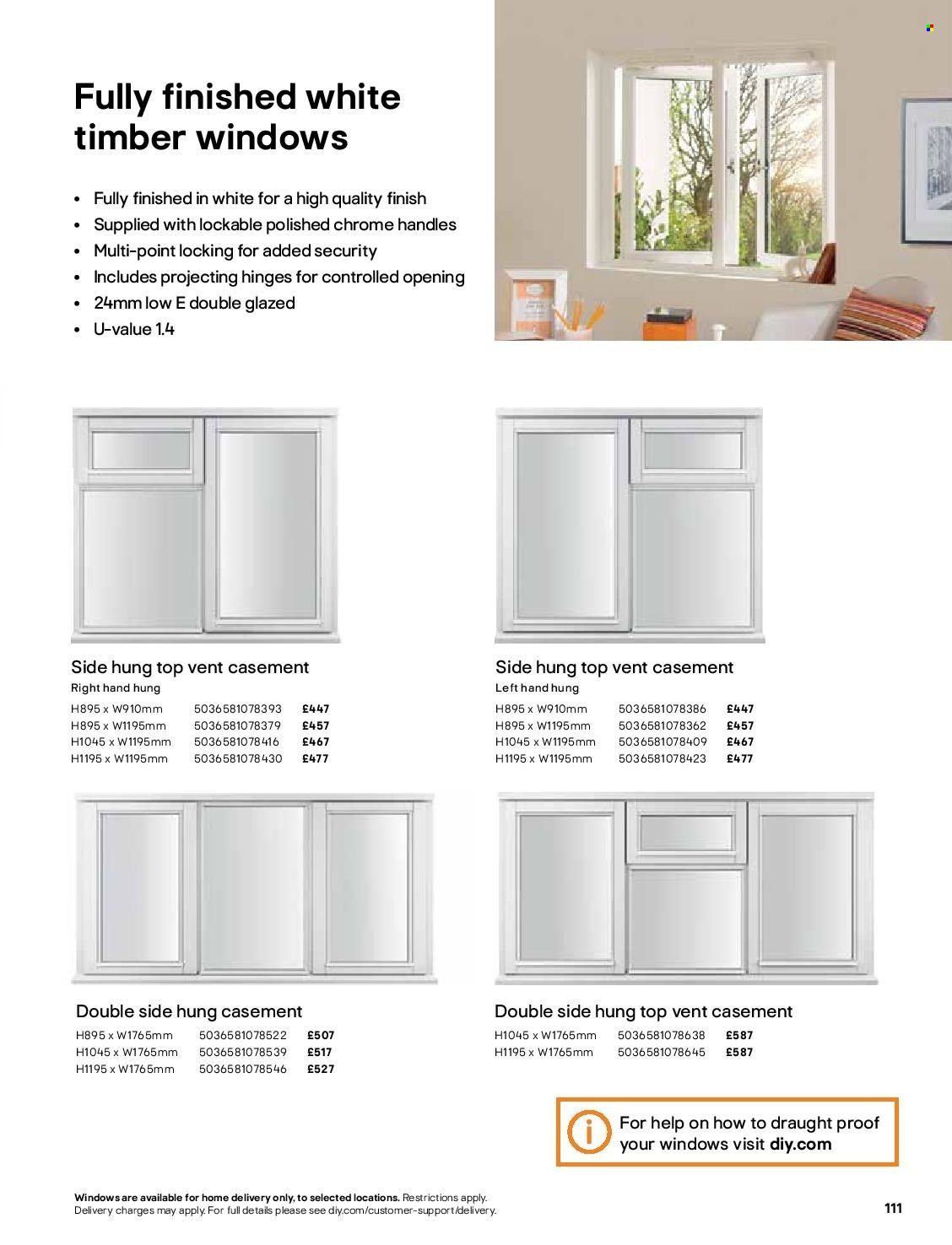 B&Q offer. Page 111