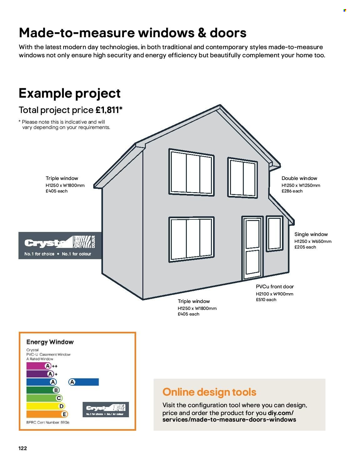 B&Q offer. Page 122