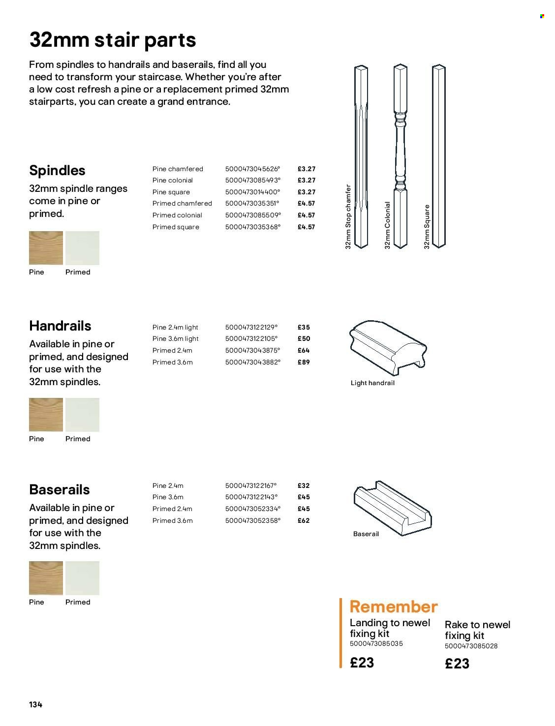 B&Q offer. Page 134