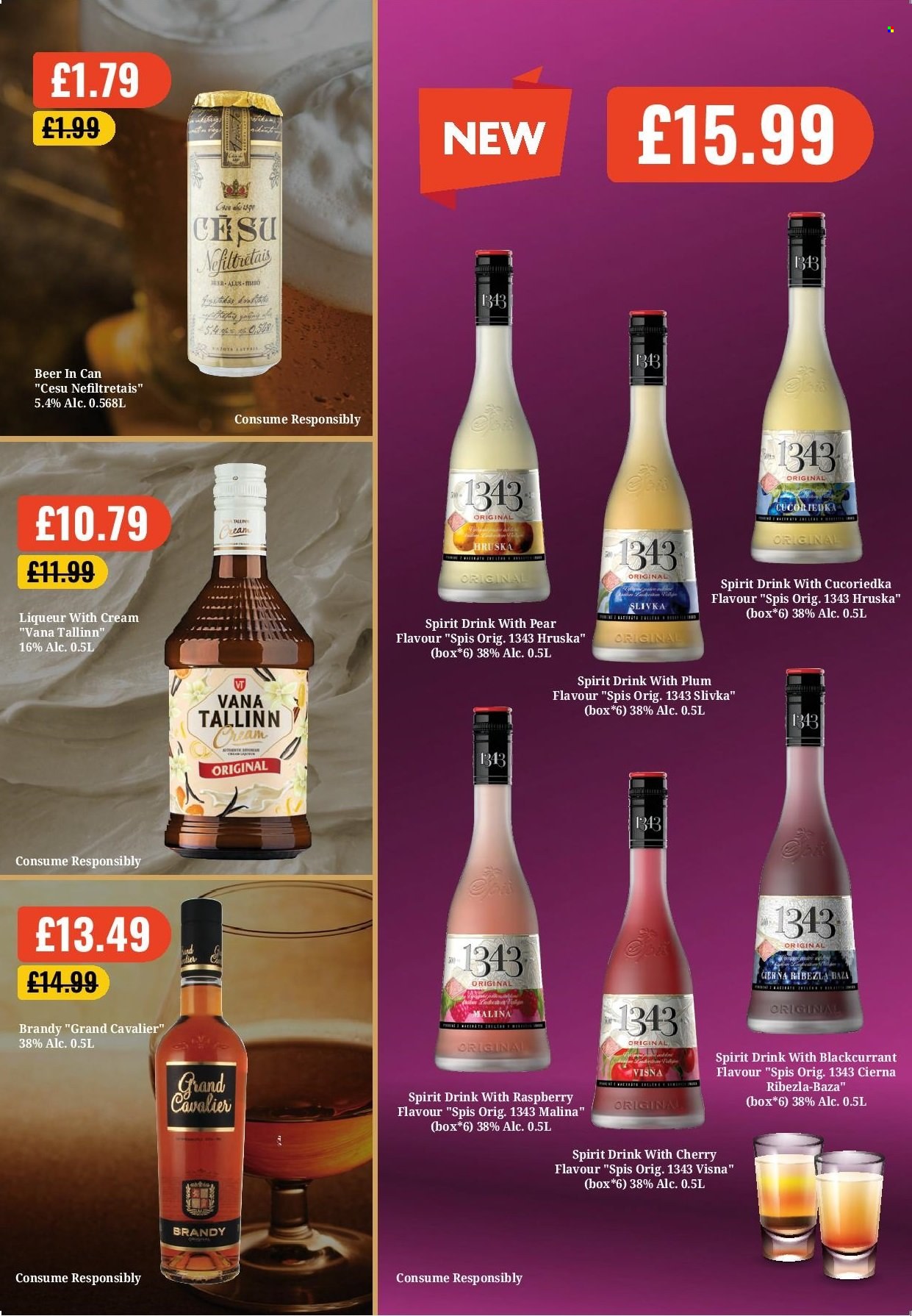 thumbnail - MyMINIMIX offer  - 16/05/2022 - 29/05/2022 - Sales products - beer, cherries, pears, brandy, liqueur. Page 4.