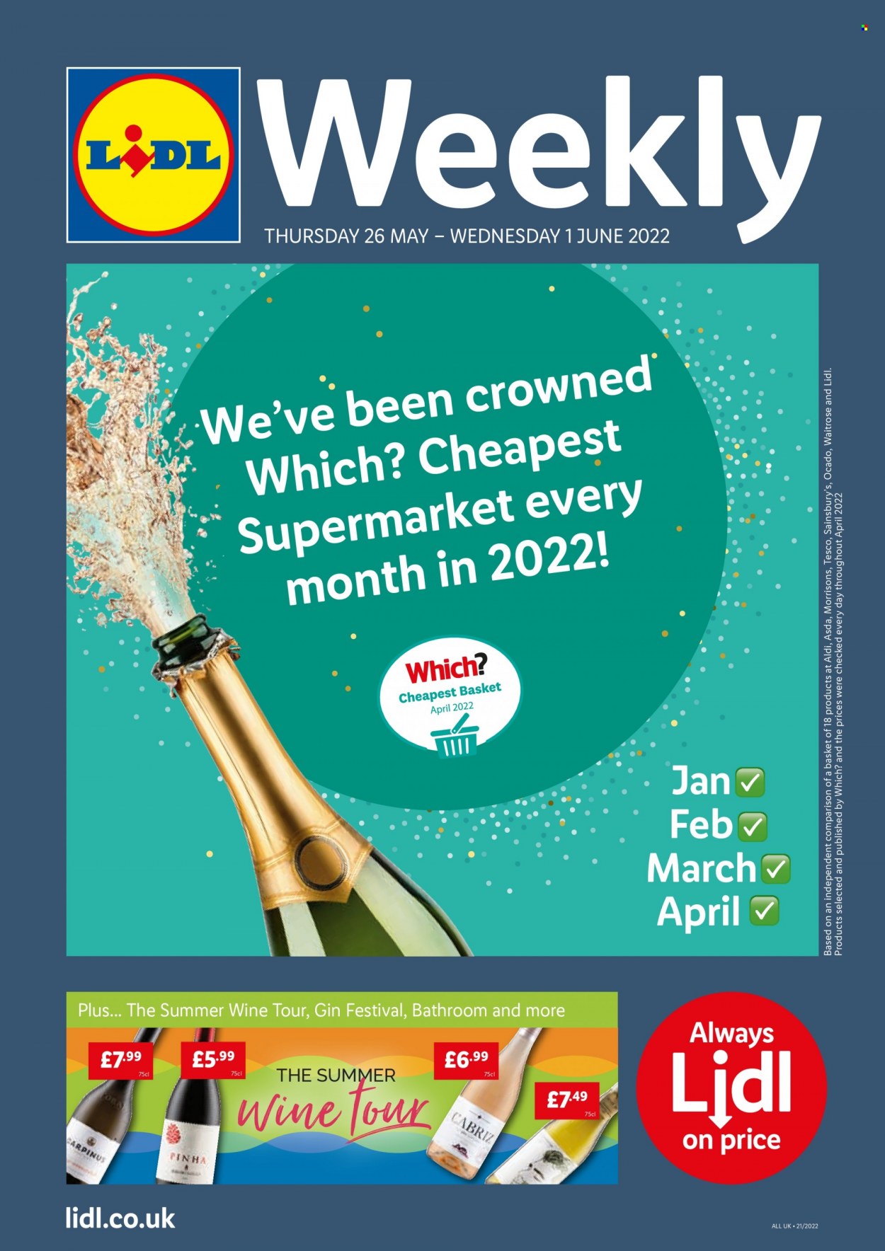 Lidl offer - 26/05/2022 - 01/06/2022. Page 1
