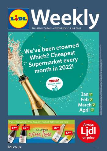 Lidl offer  - 26.5.2022 - 1.6.2022.