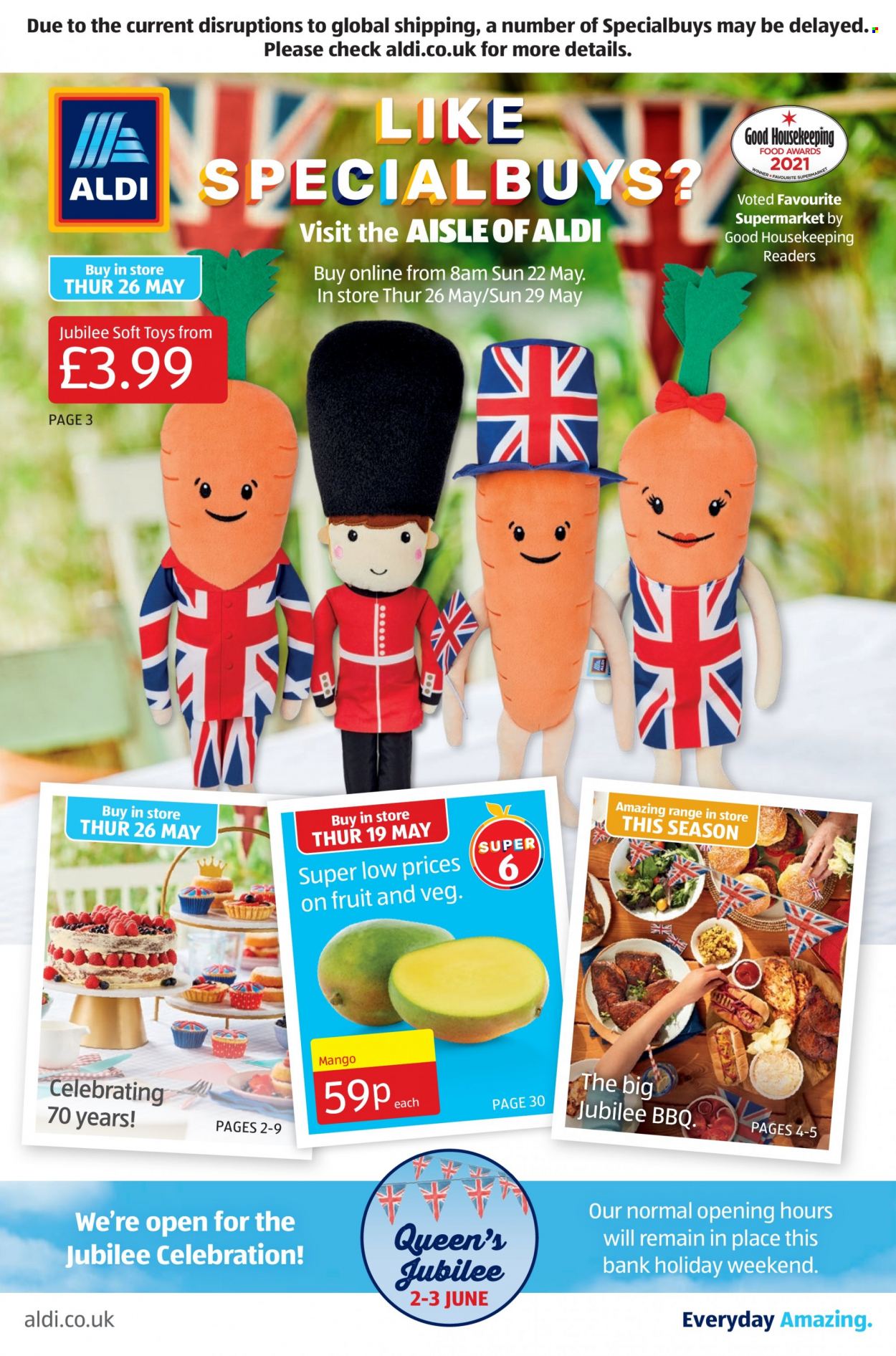 Aldi offer - 22/05/2022 - 29/05/2022. Page 1