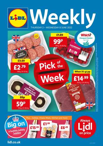 Lidl offer  - 2.6.2022 - 8.6.2022.