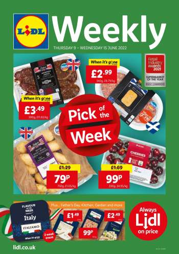 Lidl offer  - 9.6.2022 - 15.6.2022.