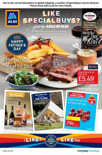 Aldi offer  - 12.6.2022 - 19.6.2022.