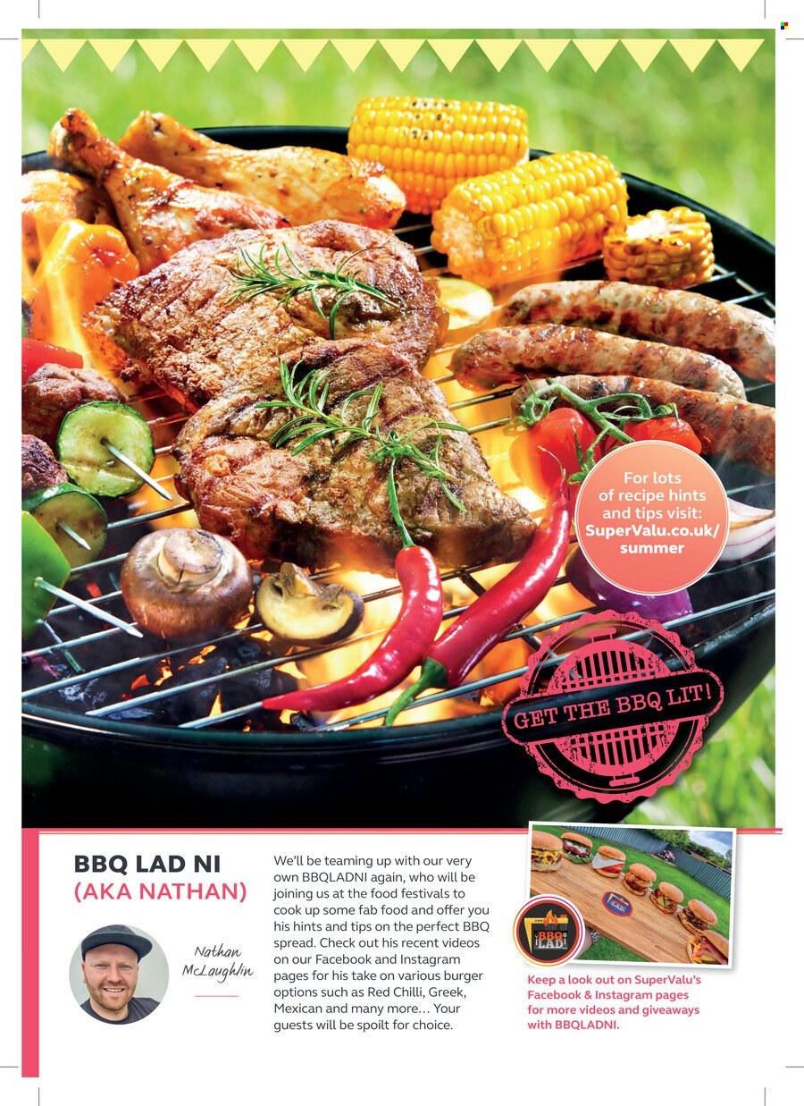 thumbnail - SuperValu offer  - Sales products - hamburger, Fab. Page 3.