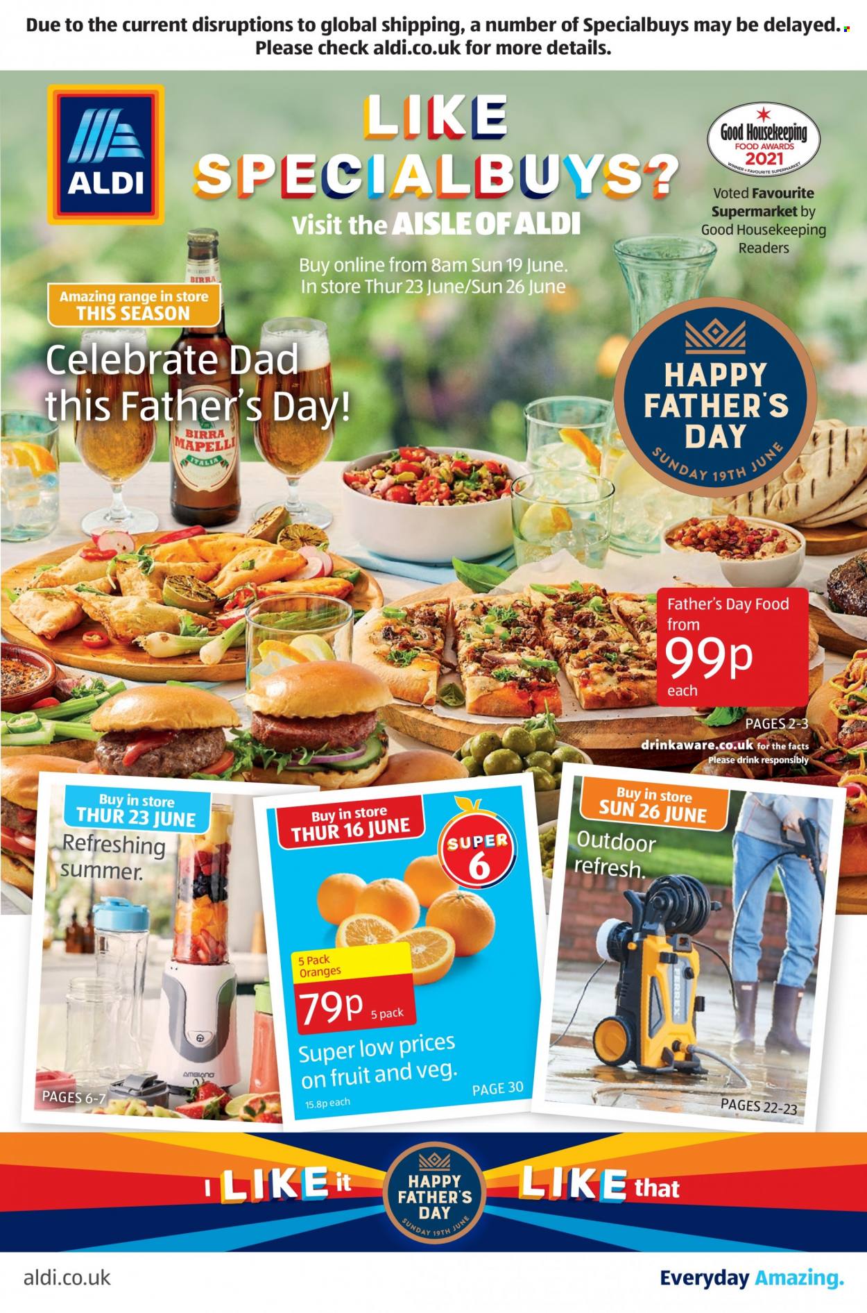 Aldi offer - 19/06/2022 - 26/06/2022. Page 1