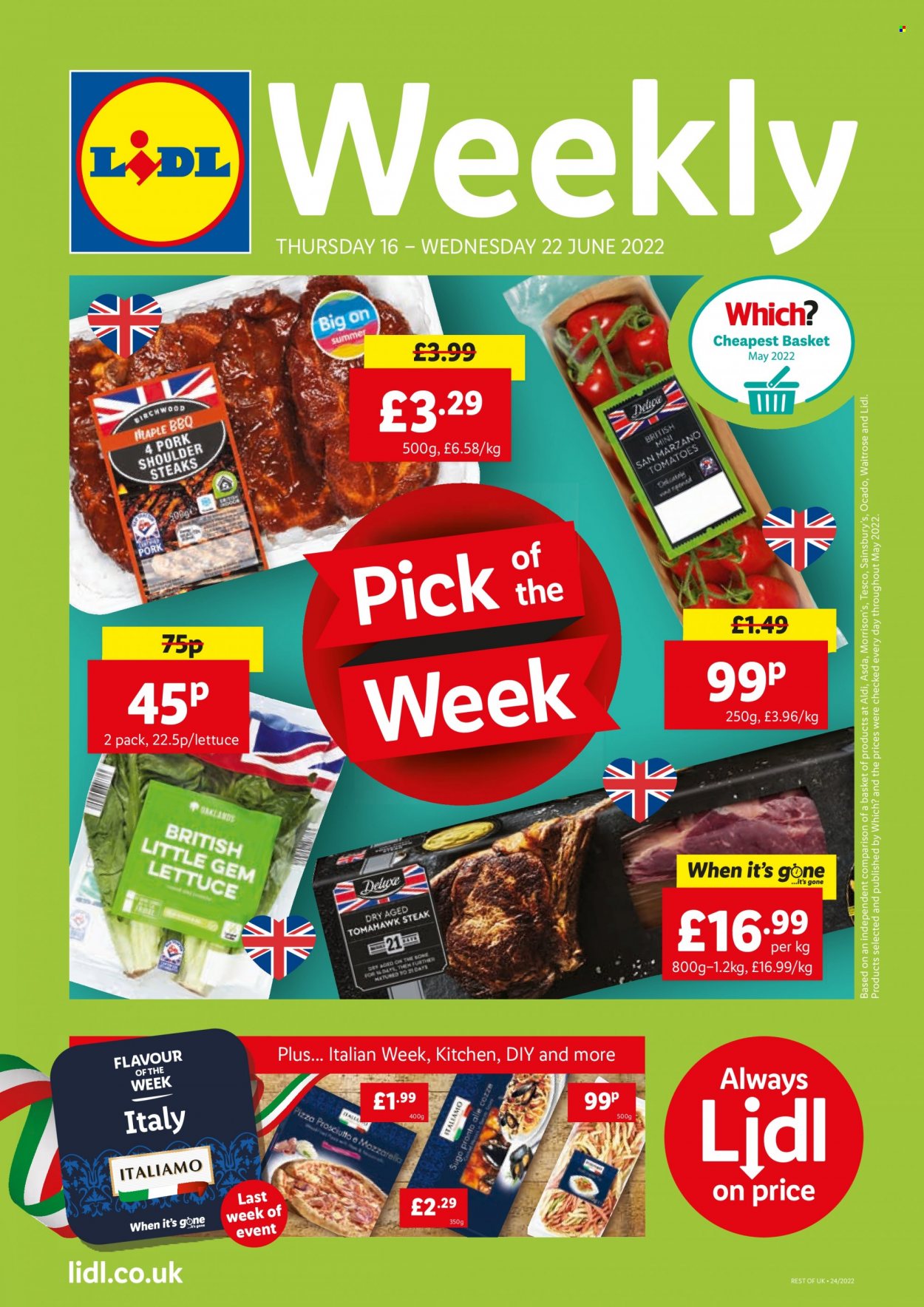 Lidl offer - 16/06/2022 - 22/06/2022. Page 1