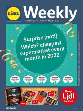 Lidl offer  - 23.6.2022 - 29.6.2022.