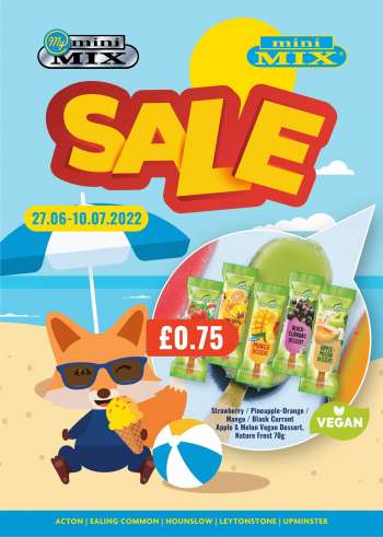MyMINIMIX offer  - 27.6.2022 - 10.7.2022.