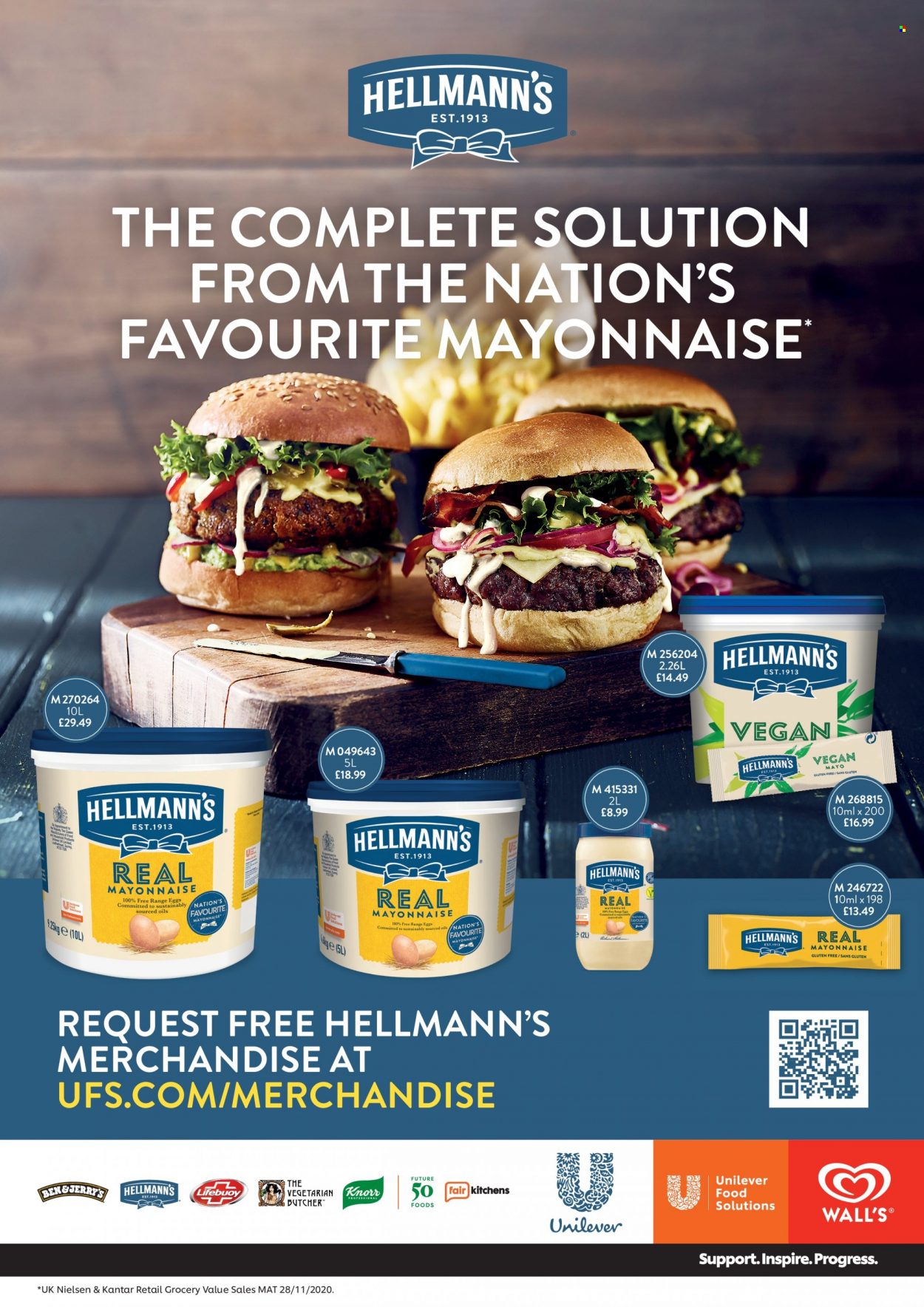 thumbnail - Makro offer  - 28/06/2022 - 31/08/2022 - Sales products - Knorr, eggs, mayonnaise, Hellmann’s, Lifebuoy. Page 22.