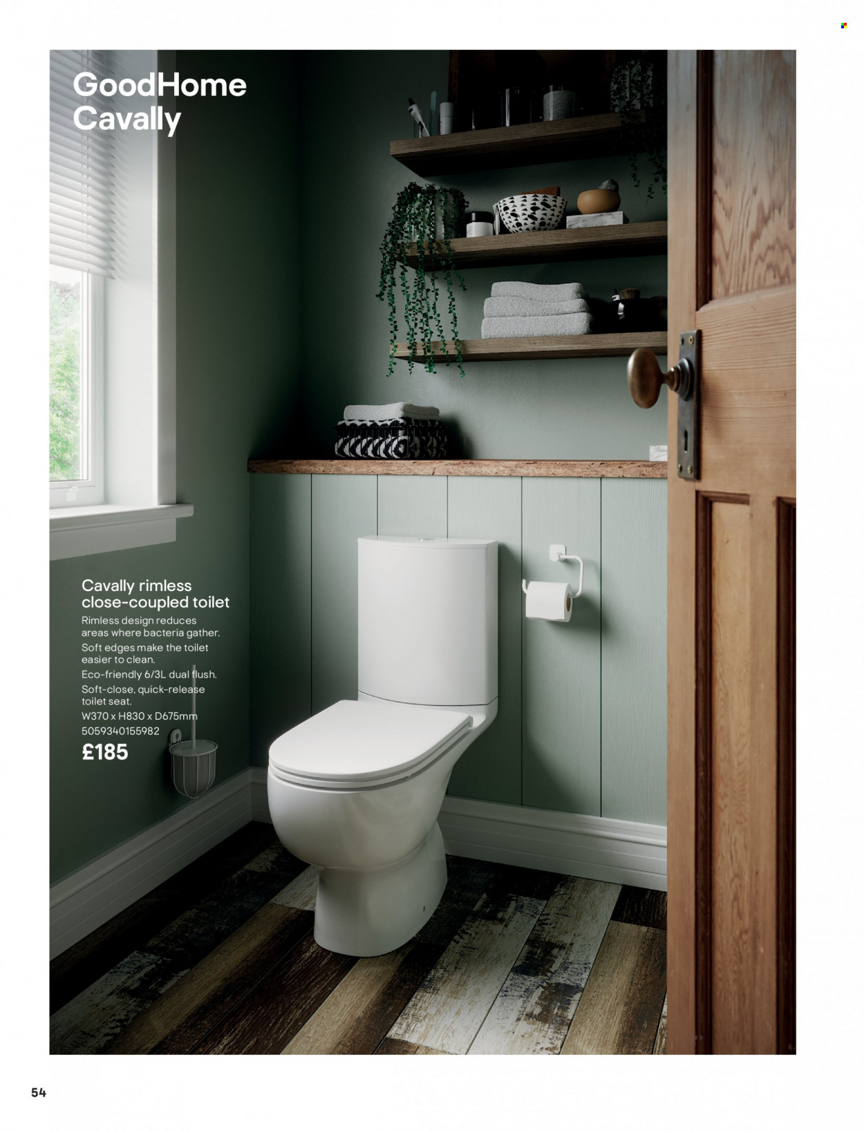 B&Q offer. Page 54