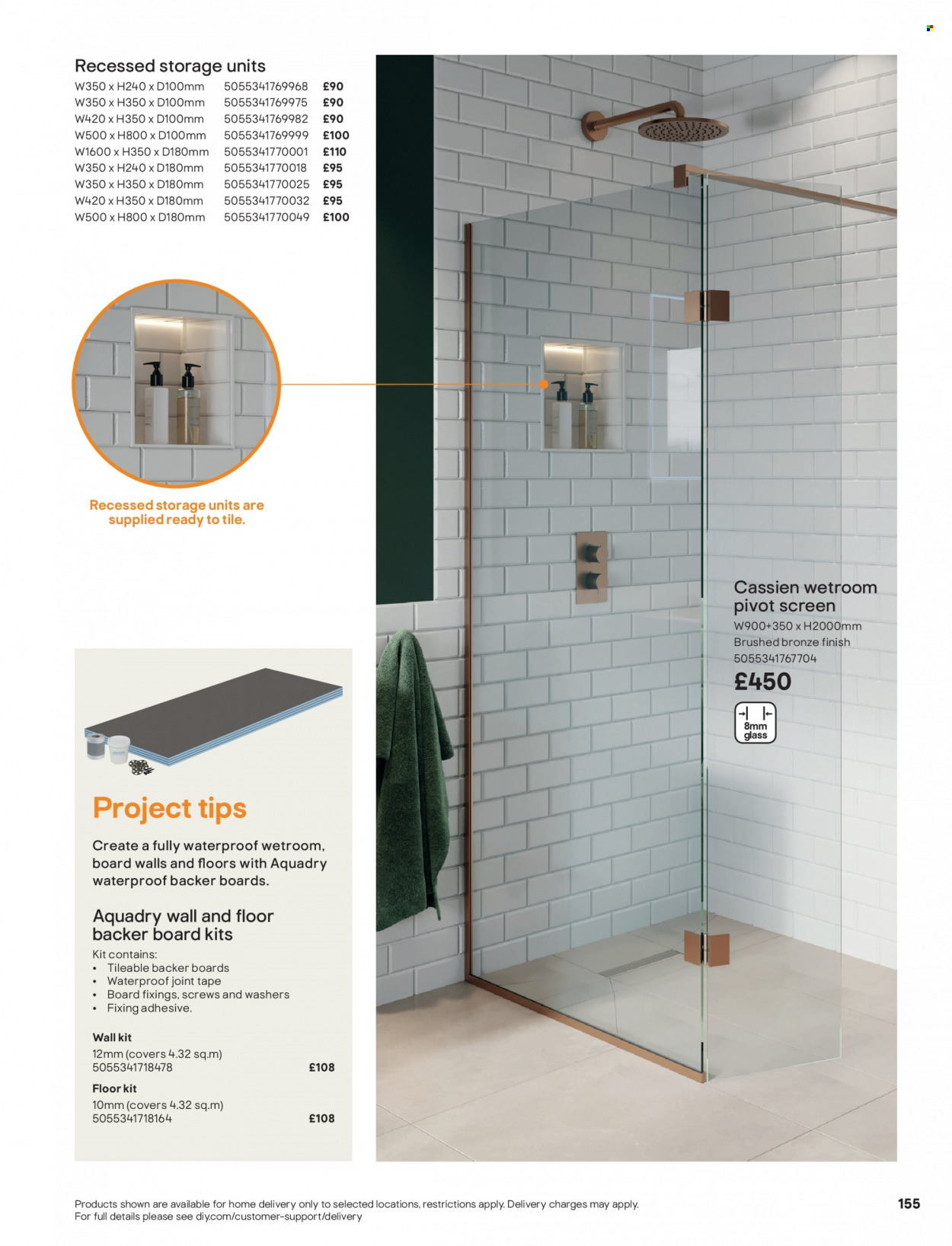 B&Q offer. Page 155