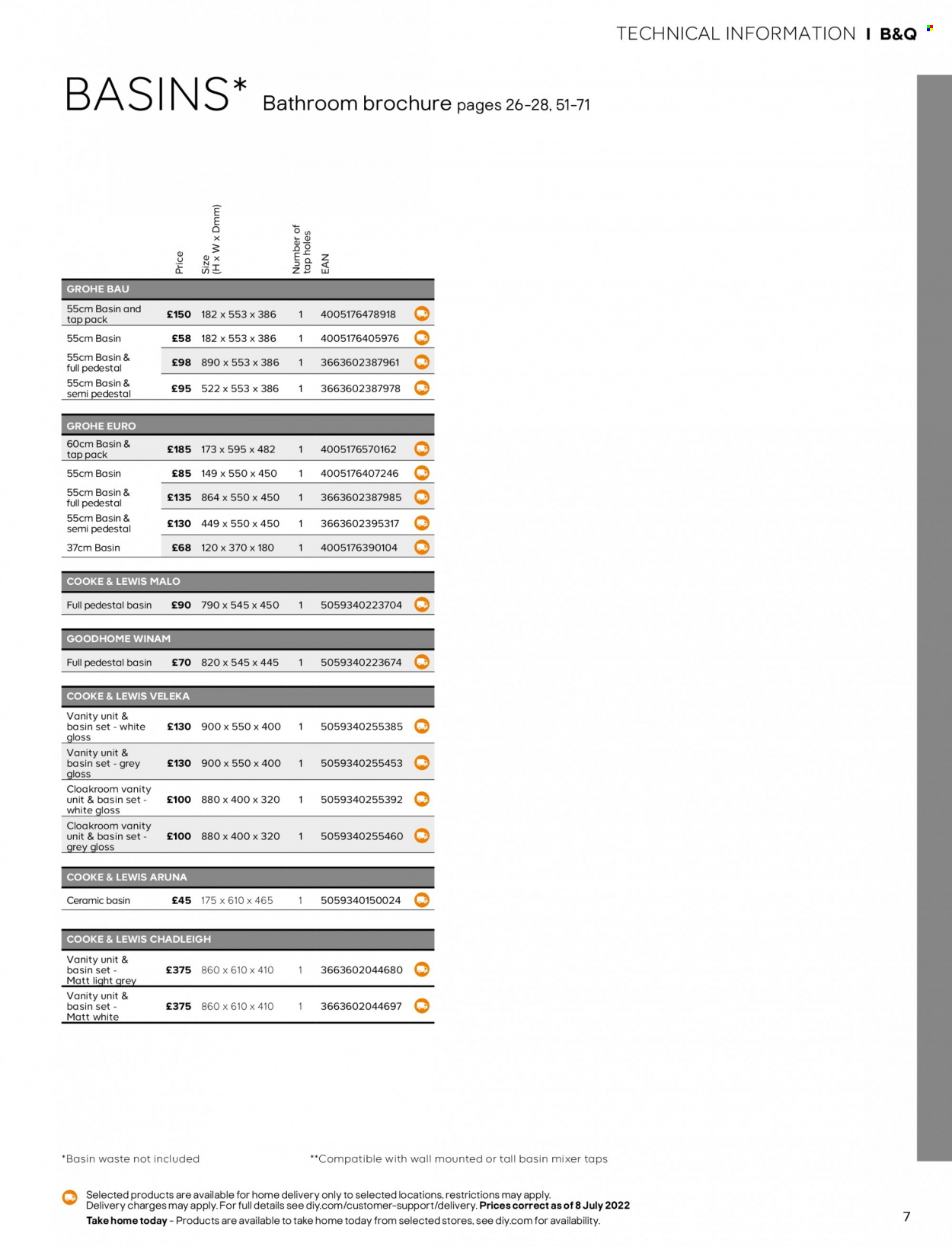 B&Q offer. Page 7