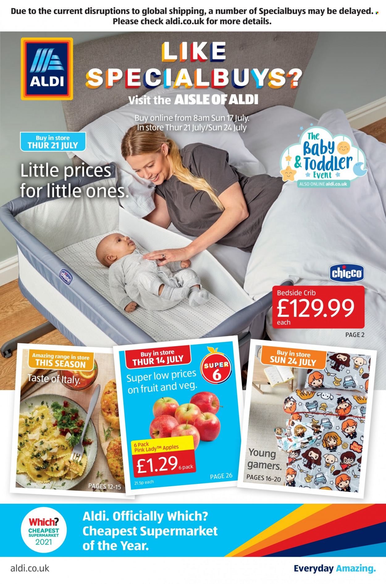 Aldi offer - 17/07/2022 - 24/07/2022. Page 1
