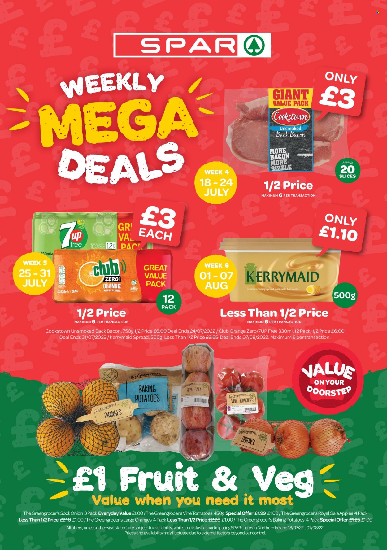 SPAR offer - 18/07/2022 - 07/08/2022. Page 1
