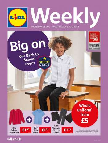 Lidl offer  - 28.7.2022 - 3.8.2022.