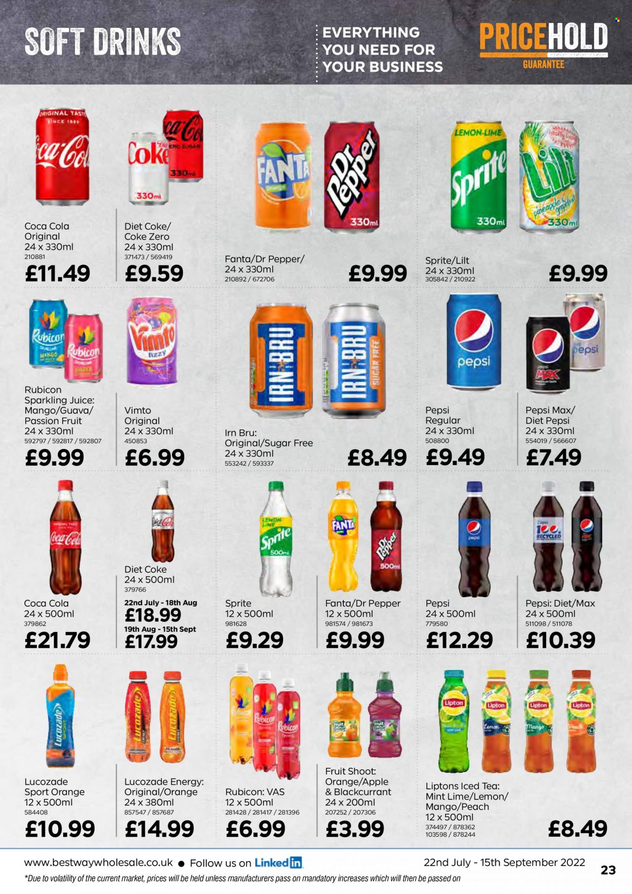 Bestway offer - 22/07/2022 - 15/09/2022. Page 23