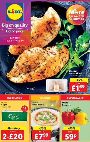 Lidl offer  - 21.7.2022 - 27.7.2022.