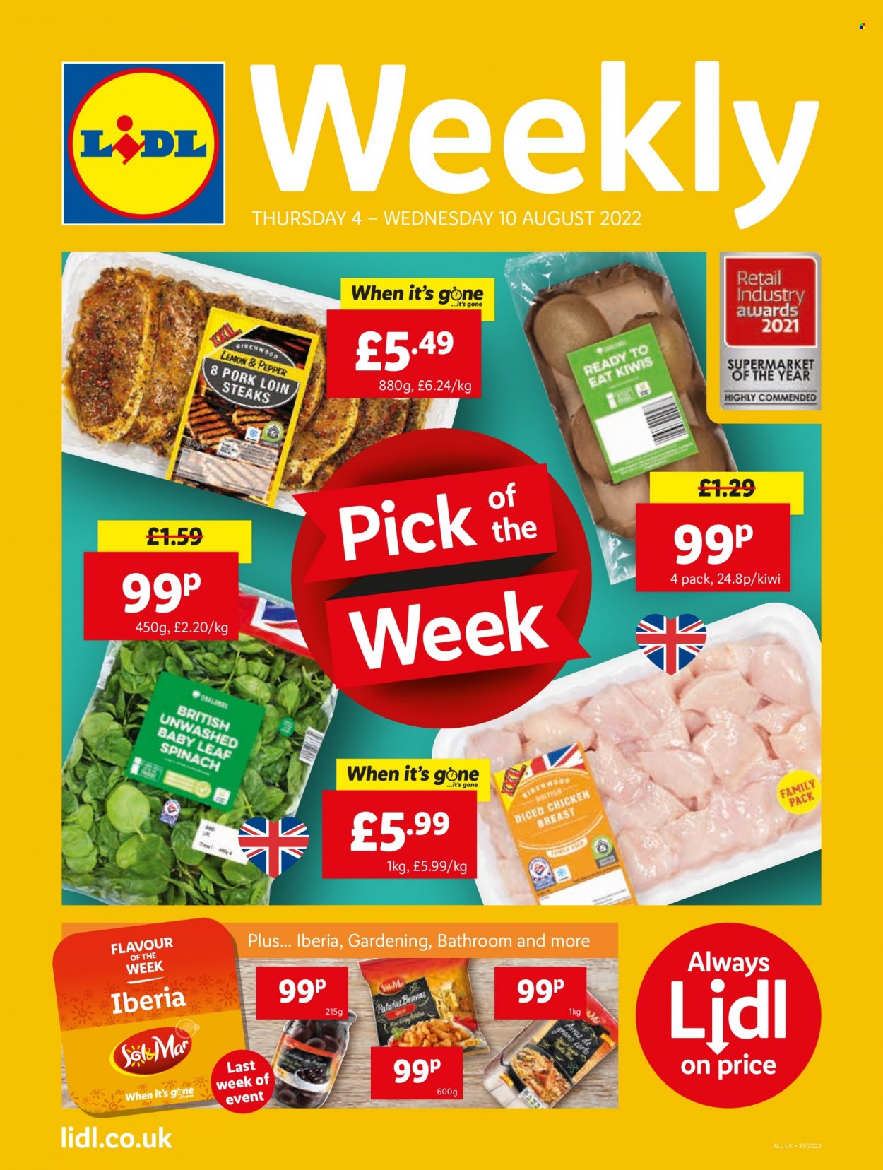 Lidl offer - 04/08/2022 - 10/08/2022. Page 1