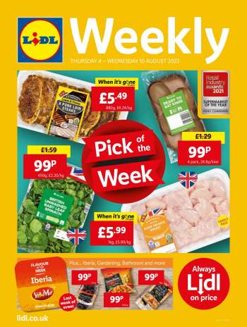 Lidl offer  - 4.8.2022 - 10.8.2022.