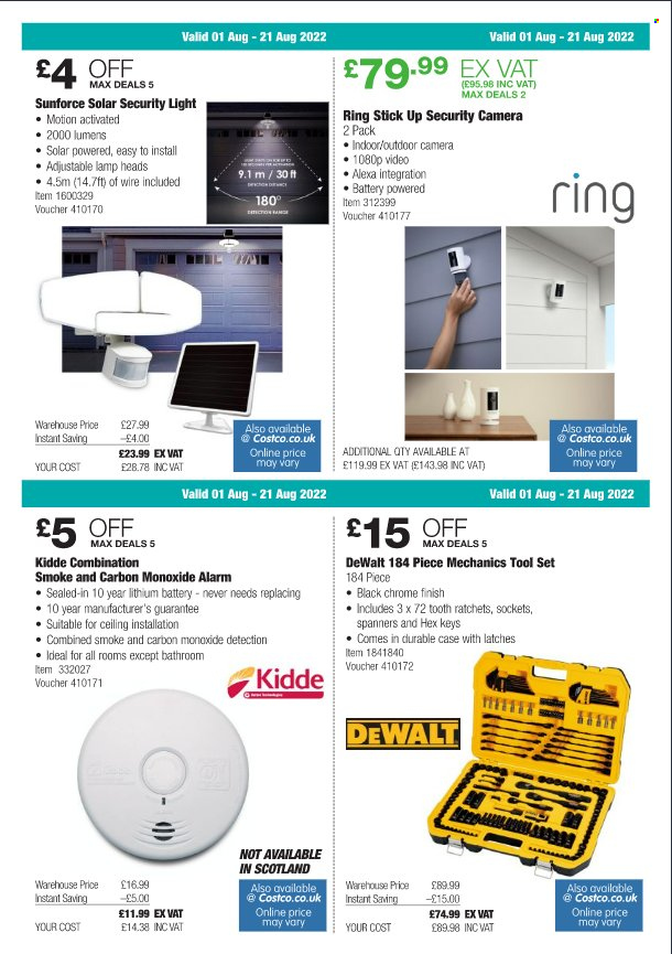 Costco offer - 01/08/2022 - 21/08/2022. Page 3