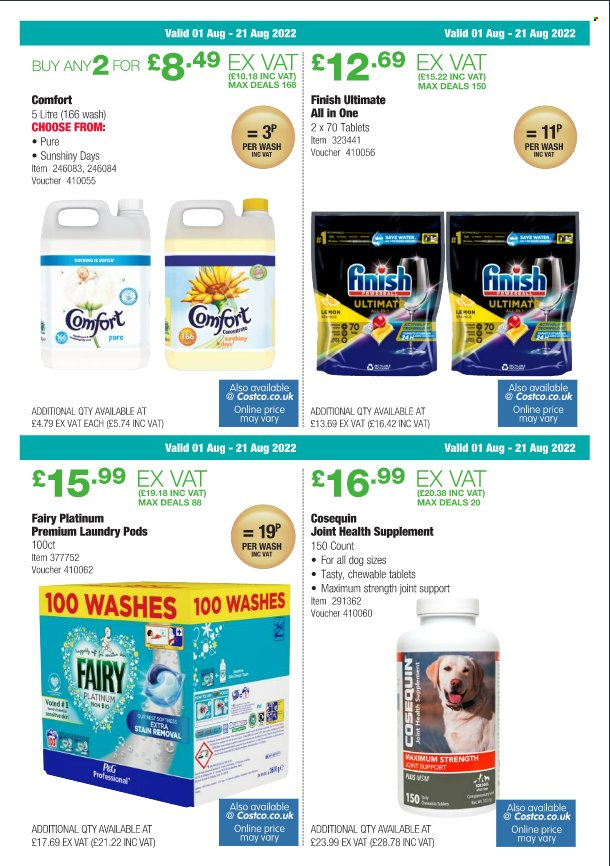 Costco offer - 01/08/2022 - 21/08/2022. Page 13