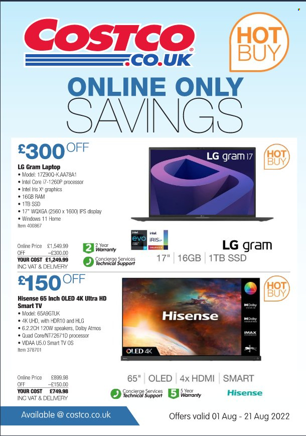 Costco offer - 01/08/2022 - 21/08/2022. Page 20
