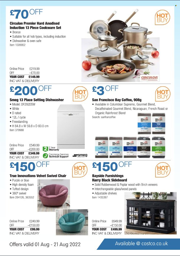Costco offer - 01/08/2022 - 21/08/2022. Page 25