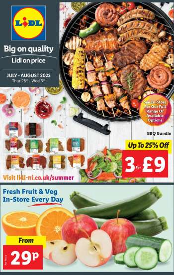 Lidl offer  - 28.7.2022 - 3.8.2022.