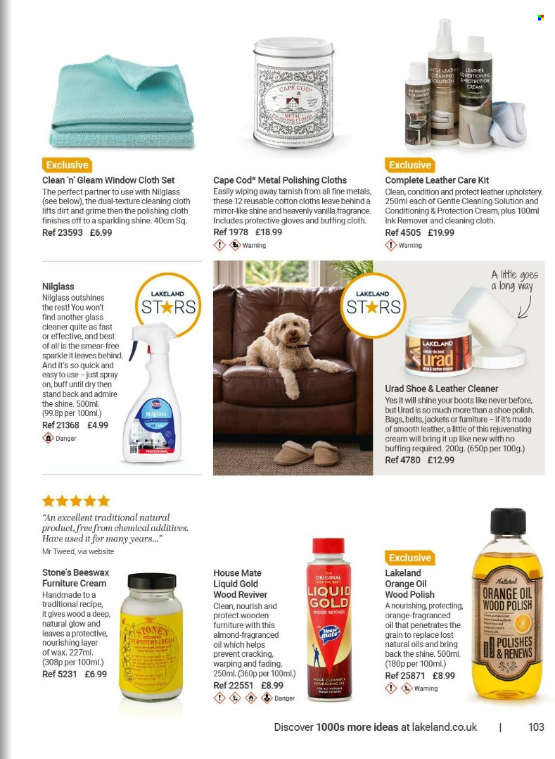 Lakeland offer. Page 103