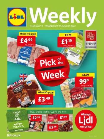 Lidl offer  - 11.8.2022 - 17.8.2022.