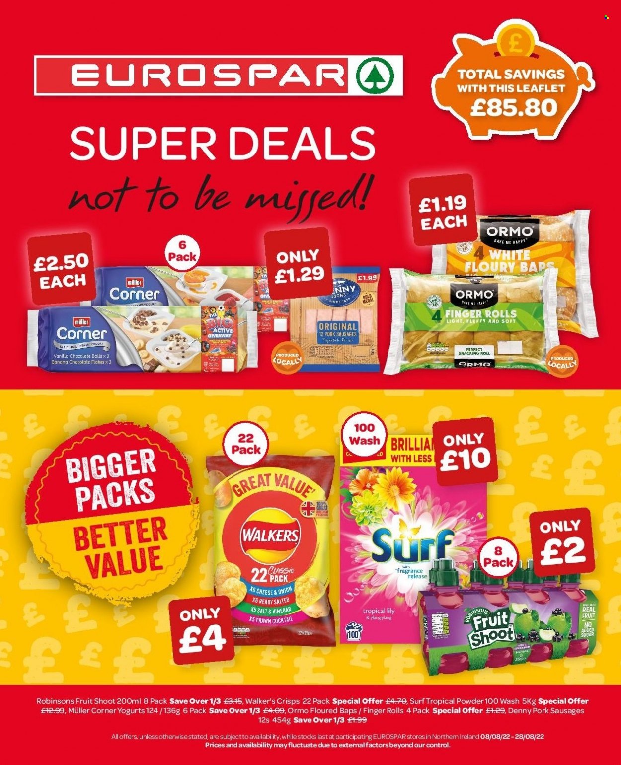 SPAR offer - 08/08/2022 - 28/08/2022. Page 1