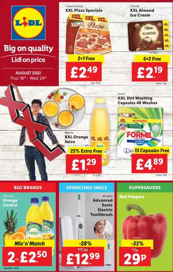 Lidl offer  - 18/08/2022 - 24/08/2022.