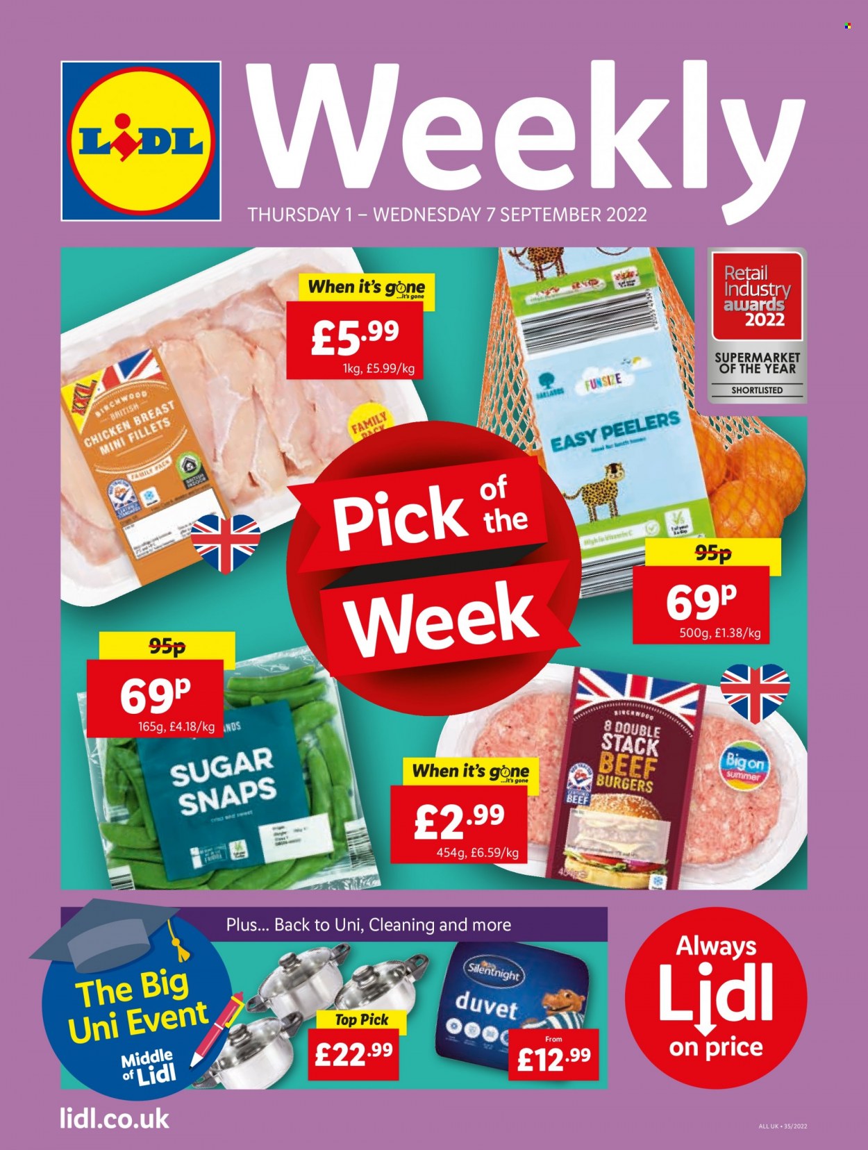 Lidl offer - 01/09/2022 - 07/09/2022. Page 1