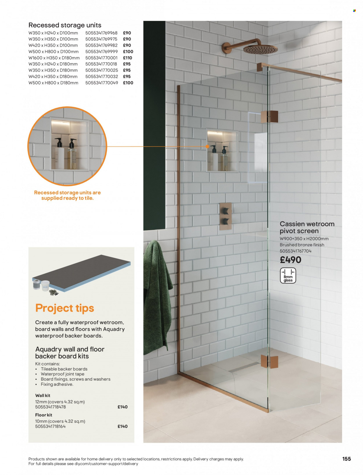 B&Q offer. Page 155