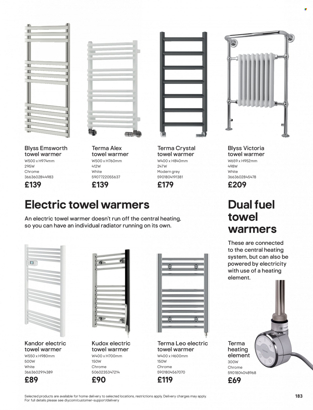 B&Q offer. Page 183