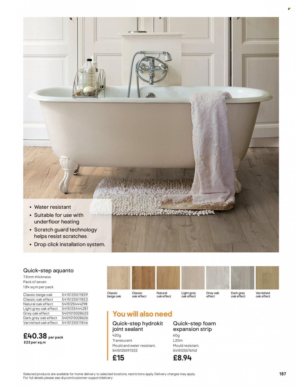 B&Q offer. Page 187