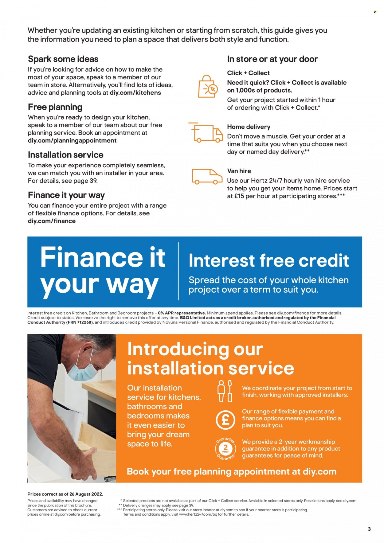 B&Q offer. Page 3