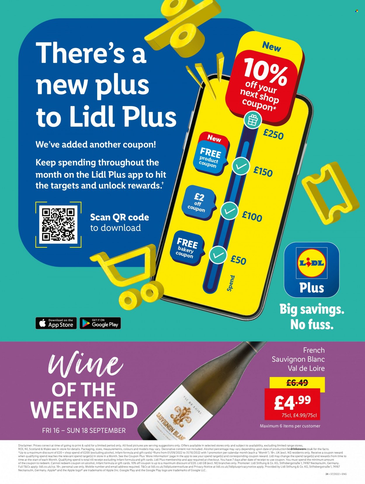 Lidl offer - 15/09/2022 - 21/09/2022. Page 24