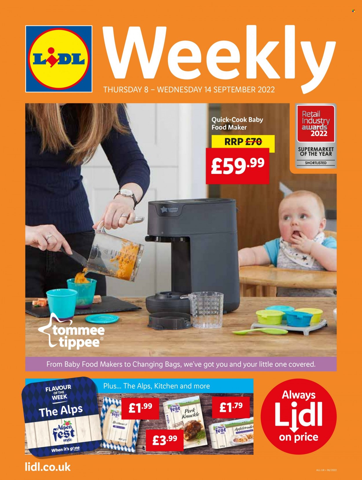Lidl offer - 08/09/2022 - 14/09/2022. Page 1